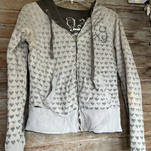 Vintage Roxy reversible Hoodie - Picture 3 of 9
